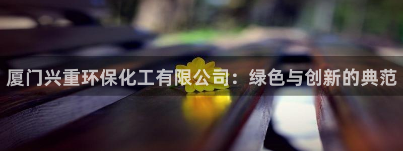 亿万国际游戏官网：厦门兴重环保化工有限公司：绿色与创新的典范