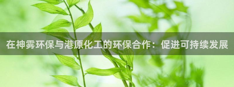 亿万剧集：在神雾环保与港原化工的环保合作：促进可持续发展