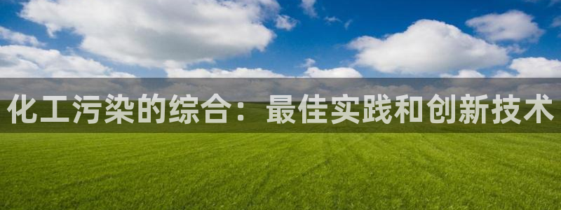 亿万先生现在的网址谁知道：化工污染的综合：最佳实践和创新技术