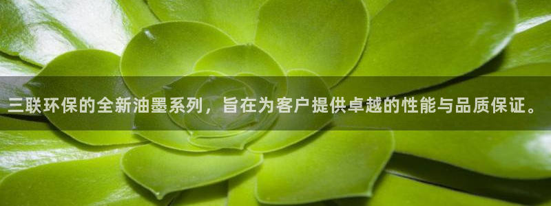 亿万国际游戏官网手机版：三联环保的全新油墨系列，旨在为客户提供卓越的性能与品质保证。