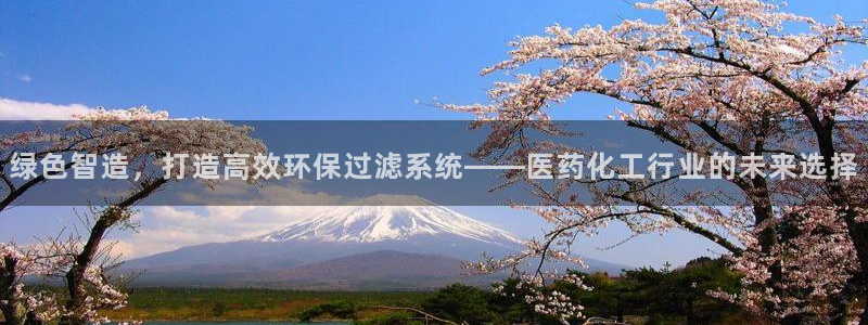 亿万先生游戏：绿色智造，打造高效环保过滤系统——医药化工行业的未来选择