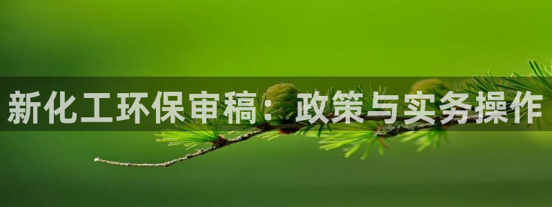 亿万先生下载网址app：新化工环保审稿：政策与实务操作